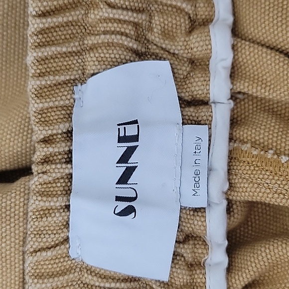 Sunnei | Cotton Drawstring Shorts | Size Small - Picture 2 of 4